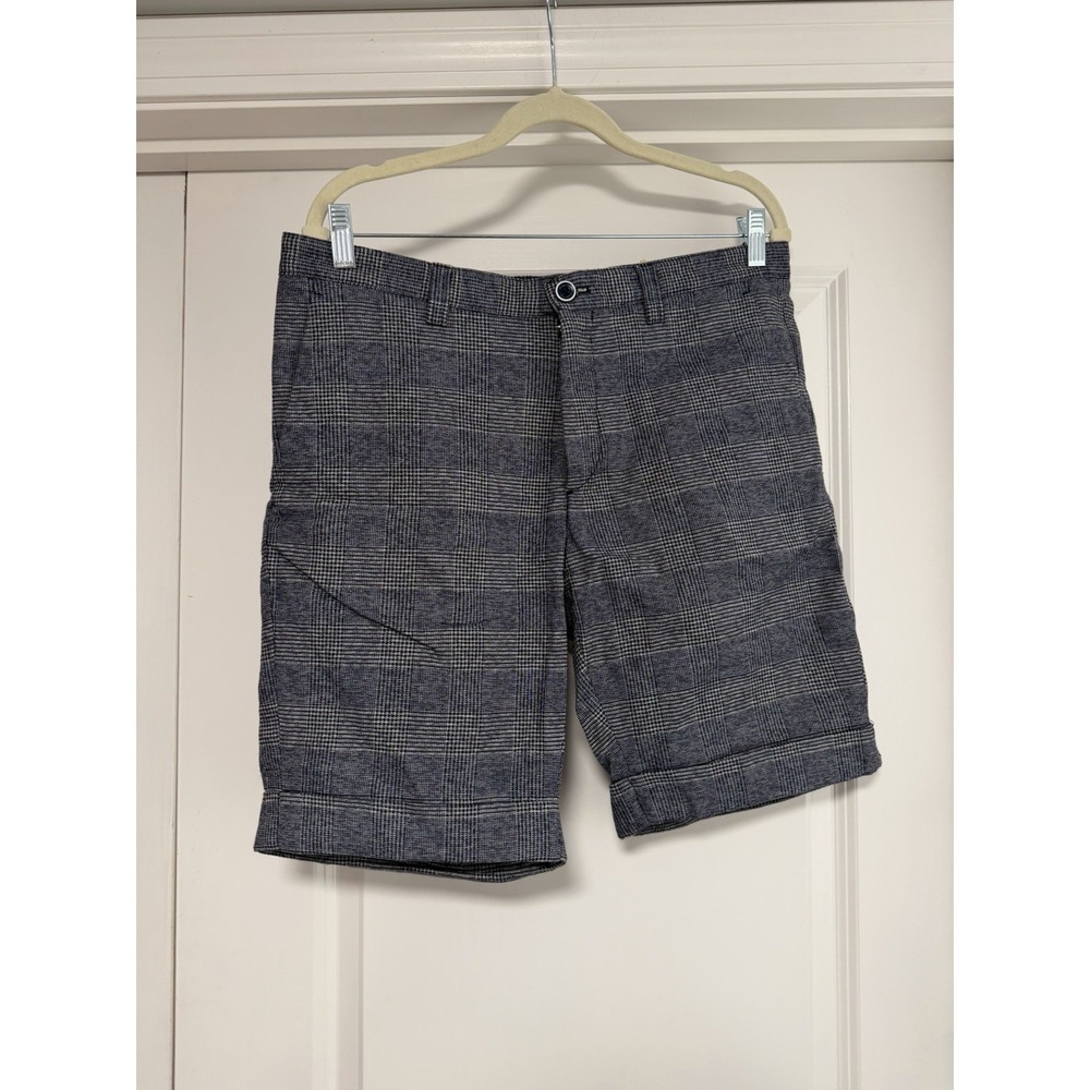 Massimo‎ Dutti, Men's Plaid Shorts, US Size 32